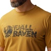 image:imageFjall Raven Lush Logo Mens Active Shirts amp TeesYellow