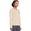 image:imageFjallraven 1960 Logo Womens Long Sleeve Shirt Organic Cotton  Regular FitChalk White