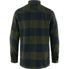 image:imageFjallraven Canada Womens Long Sleeve Shirt Wool Blend  Relaxed FitDeep ForestDark Navy