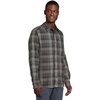 image:imageFjallraven Fjallglim Relaxed Shirt Mens Long Sleeve FlannelBlackGrey