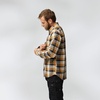 image:imageFjallraven Fjallglim Relaxed Shirt Mens Long Sleeve FlannelWood BrownChalk White