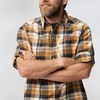 image:imageFjallraven Fjallglim Relaxed Shirt Mens Long Sleeve FlannelWood BrownChalk White