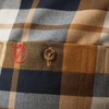 image:imageFjallraven Fjallglim Relaxed Shirt Mens Long Sleeve FlannelWood BrownChalk White