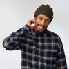 image:imageFjallraven Ovik Heavy Flannel Mens Long Sleeve Shirt Organic Cotton  Relaxed FitBlackGrey