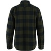 image:imageFjallraven Ovik Heavy Flannel Mens Long Sleeve Shirt Organic Cotton  Relaxed FitDeep ForestDark Navy
