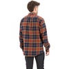 image:imageFjallraven Ovik Twill Mens Long Sleeve Shirt Organic Cotton  Relaxed FitAutumn LeafDark Navy