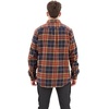 image:imageFjallraven Ovik Twill Mens Long Sleeve Shirt Organic Cotton  Relaxed FitAutumn LeafDark Navy