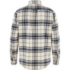 image:imageFjallraven Ovik Twill Mens Long Sleeve Shirt Organic Cotton  Relaxed FitChalk WhiteDark Navy