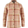 image:imageFjallraven Singi Flannel Overshirt Womens Long Sleeve Shirt Organic Cotton  Relaxed FitChalk RoseDusty Rose