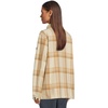 image:imageFjallraven Singi Flannel Overshirt Womens Long Sleeve Shirt Organic Cotton  Relaxed FitChalk WhiteDune Beige