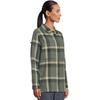 image:imageFjallraven Singi Flannel Overshirt Womens Long Sleeve Shirt Organic Cotton  Relaxed FitPatina GreenDeep Patina