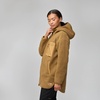 image:imageFjallraven Vardag Pile Fleece Long Womens Fleece FullZip Midlayer HoodyBuckwheat Brown