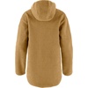 image:imageFjallraven Vardag Pile Fleece Long Womens Fleece FullZip Midlayer HoodyBuckwheat Brown