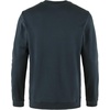 image:imageFjllrven 1960 Logo Badge Mens Sweatshirt  Organic Cotton Soft Fleece Warmth Classic Fit  Hiking TravelDark Navy
