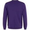 image:imageFjllrven 1960 Logo Badge Mens Sweatshirt  Organic Cotton Soft Fleece Warmth Classic Fit  Hiking TravelDark Violet