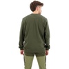 image:imageFjllrven 1960 Logo Badge Mens Sweatshirt  Organic Cotton Soft Fleece Warmth Classic Fit  Hiking TravelDeep Forest
