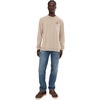 image:imageFjllrven 1960 Logo Badge Mens Sweatshirt  Organic Cotton Soft Fleece Warmth Classic Fit  Hiking TravelFossil