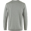 image:imageFjllrven 1960 Logo Badge Mens Sweatshirt  Organic Cotton Soft Fleece Warmth Classic Fit  Hiking TravelGreyMelange