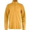 image:imageFjllrven Abisko Day Hike Mens Half Zip  Moisture Wicking Fabric Lightweight Comfortable Stretch  Hiking TrekkingOchre