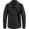 image:imageFjllrven Abisko Grid Fleece Hoodie Womens Jacket  Lightweight Breathable Stretch Grid Midlayer for Hiking TrekkingBlack