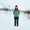 image:imageFjllrven Abisko Grid Fleece Hoodie Womens Jacket  Lightweight Breathable Stretch Grid Midlayer for Hiking TrekkingBreeze Blue