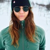 image:imageFjllrven Abisko Grid Fleece Hoodie Womens Jacket  Lightweight Breathable Stretch Grid Midlayer for Hiking TrekkingBreeze Blue