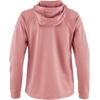 image:imageFjllrven Abisko Grid Fleece Hoodie Womens Jacket  Lightweight Breathable Stretch Grid Midlayer for Hiking TrekkingDusty Rose