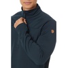 image:imageFjllrven Abisko Lite Mens Half Zip Fleece  Breathable Comfortable Lightweight Fleece Warmth  Hiking TrekkingDark Navy