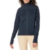image:imageFjllrven Abisko Lite Womens Fleece Jacket  Breathable Comfortable Lightweight Fleece Warmth  Hiking TrekkingDark Navy