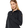 image:imageFjllrven Abisko Lite Womens Half Zip Fleece  Breathable Comfortable Lightweight Fleece Warmth  Hiking TrekkingBlack