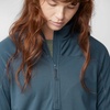 image:imageFjllrven Abisko Lite Womens Half Zip Fleece  Breathable Comfortable Lightweight Fleece Warmth  Hiking TrekkingIndigo Blue