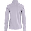image:imageFjllrven Abisko Lite Womens Half Zip Fleece  Breathable Comfortable Lightweight Fleece Warmth  Hiking TrekkingLavender Mist