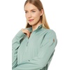 image:imageFjllrven Abisko Lite Womens Half Zip Fleece  Breathable Comfortable Lightweight Fleece Warmth  Hiking TrekkingMisty Green
