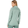 image:imageFjllrven Abisko Lite Womens Half Zip Fleece  Breathable Comfortable Lightweight Fleece Warmth  Hiking TrekkingMisty Green