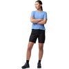 image:imageFjllrven Abisko Lite Womens Short Sleeve Shirt  Comfortable Lightweight Breathable Fabric  Hiking TravelUltramarine