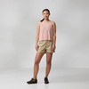 image:imageFjllrven Abisko Lite Womens Tank  Comfortable Lightweight Breathable Fabric  Hiking Travel WorkoutChalk Rose