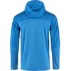 image:imageFjllrven Abisko Mens Trail Full Zip Hooded Fleece  Breathable Comfortable Lightweight Fleece Warmth  Hiking TrekkingUn Blue