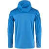 image:imageFjllrven Abisko Mens Trail Full Zip Hooded Fleece  Breathable Comfortable Lightweight Fleece Warmth  Hiking TrekkingUn Blue