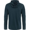 image:imageFjllrven Abisko Mens Wool Hoodie  Temperature Regulating Merino Wool Lightweight Warmth  Hiking TrekkingDark Navy