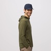 image:imageFjllrven Abisko Mens Wool Hoodie  Temperature Regulating Merino Wool Lightweight Warmth  Hiking TrekkingLaurel Green