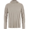 image:imageFjllrven Abisko Mens Wool Hoodie  Temperature Regulating Merino Wool Lightweight Warmth  Hiking TrekkingLight Fossil