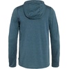 image:imageFjllrven Abisko Sun Hoodie Mens Long Sleeve Shirt  Lightweight Comfortable Sun Protection Fabric  Hiking TrekkingIndigo Blue