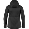 image:imageFjllrven Abisko Trail Womens Hooded Full Zip Fleece  Breathable Comfortable Lightweight Fleece Warmth  HikingBlack