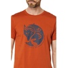 image:imageFjllrven Arctic Fox TShirt Mens ShirtTerracotta Brown