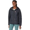 image:imageFjllrven Expedition Pack Down Hoodie Womens Jacket  Lightweight Packable Insulated Winter Midlayer for Hiking OutdoorBlack