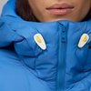 image:imageFjllrven Expedition Pack Down Hoodie Womens Jacket  Lightweight Packable Insulated Winter Midlayer for Hiking OutdoorBreeze Blue