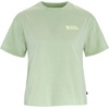 image:imageFjllrven Forest Walk Womens TShirt  Breathable Comfortable Organic Cotton Fabric Relaxed Fit  Hiking TravelSoft Jade
