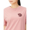 image:imageFjllrven Fox Boxy Logo Tee Womens TShirt  Soft Cotton Fabric Relaxed Boxy Fit Fox Graphic  Hiking TravelDawn Blue