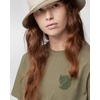 image:imageFjllrven Fox Boxy Logo Tee Womens TShirt  Soft Cotton Fabric Relaxed Boxy Fit Fox Graphic  Hiking TravelGreen