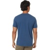 image:imageFjllrven Fox Mens TShirt  Breathable Comfortable Organic Cotton Fabric Classic Logo  Hiking TravelIndigo Blue